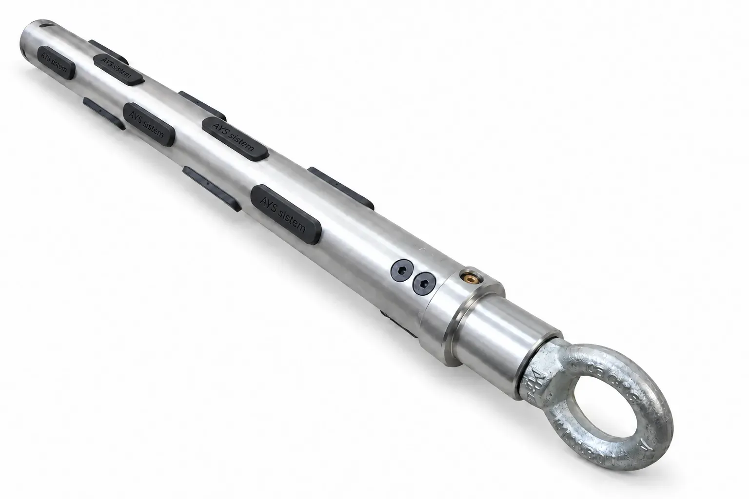 Steel air shaft, view 6