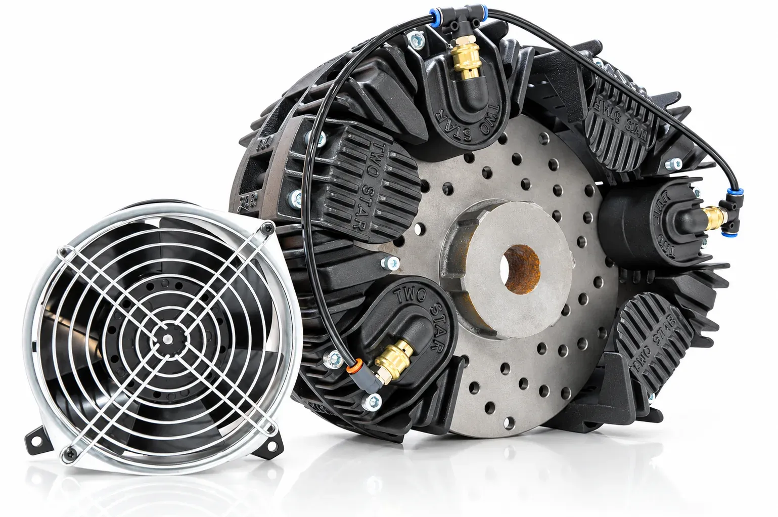 Système d'embrayage, ventilateur et disque